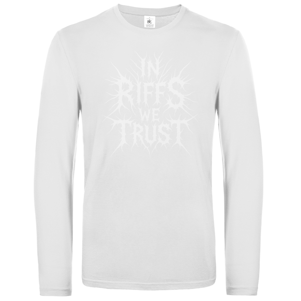 Unisex Langarmshirt In Riffs We Trust