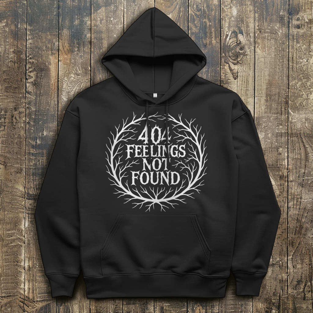 Herren Hoodie 404 Feelings Not Found