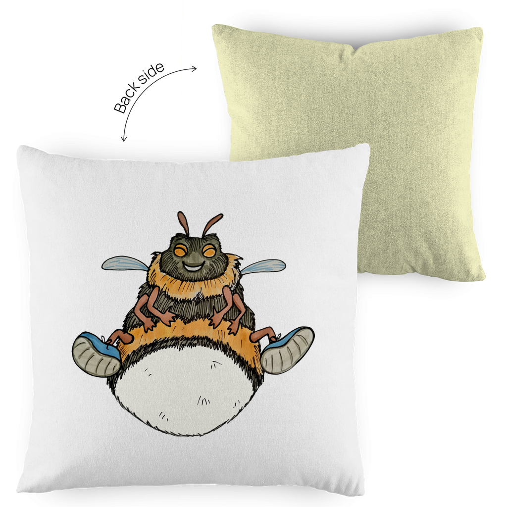 Kopfkissen zweifarbig Krabbelcrew Buddi die Hummel