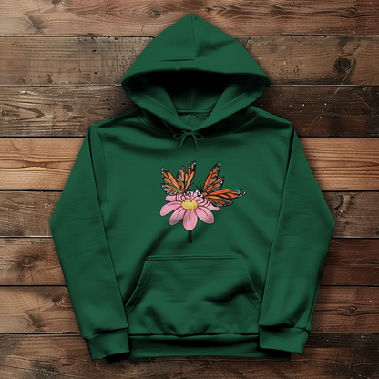 Damen Hoodie Krabbelcrew Schmetterlinge
