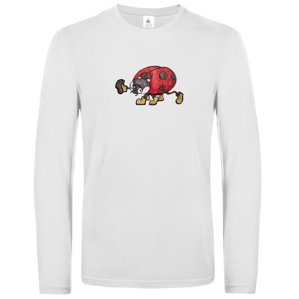 Unisex Langarmshirt Krabbelcrew - Der Marschierkäfer