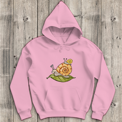 Herren Hoodie Krabbelcrew Schnecke on Tour